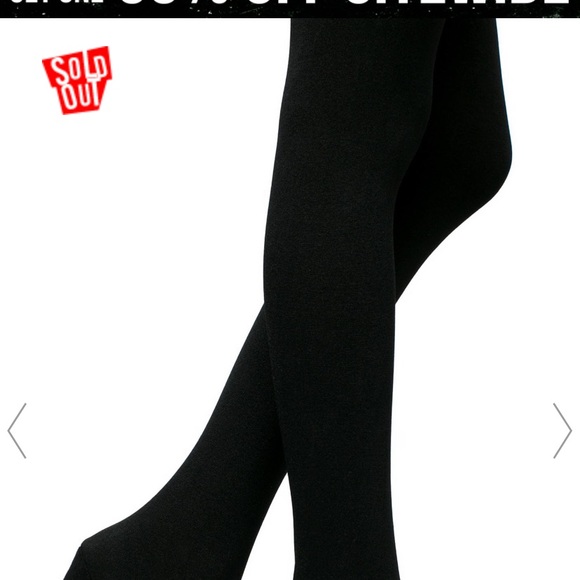 Lemon Drop Black Waisted full tight Boots - Picture 4 of 4